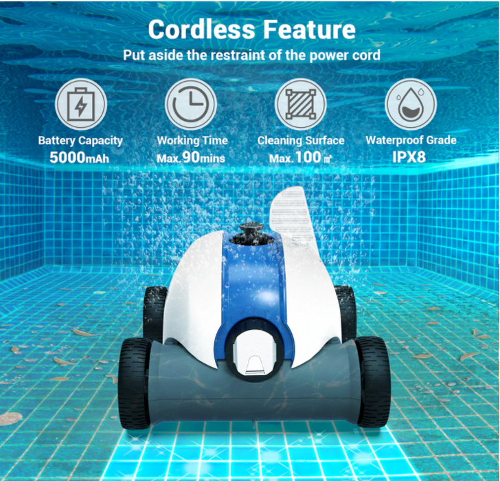 Intelligent Robot Pool Cleaner